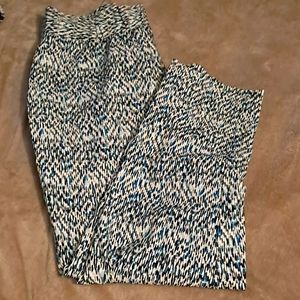 Abstract pattern pul on jeggin type pant